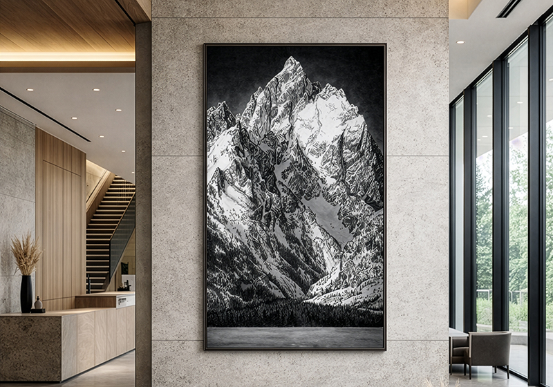 Before The Throne in a contemporary law firm lobby